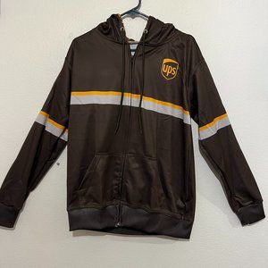 Custom NWOT UPS ZipUp Hoodie Size S-2XL